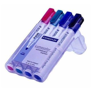 STAEDTLER Lumocolor - Marcatore - per vetro, lavagna bianca, porcellana - nero,…