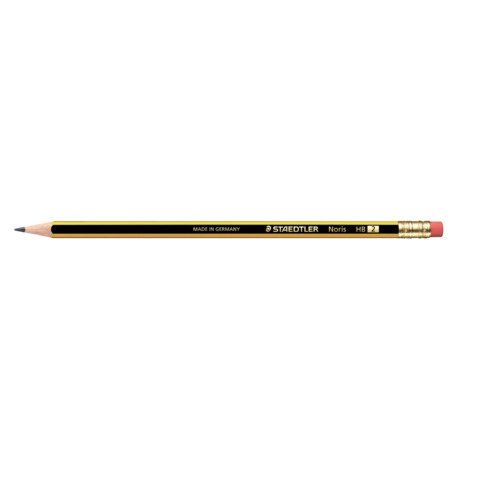 STAEDTLER Noris - Matita - HB - 2 mm - con gomma