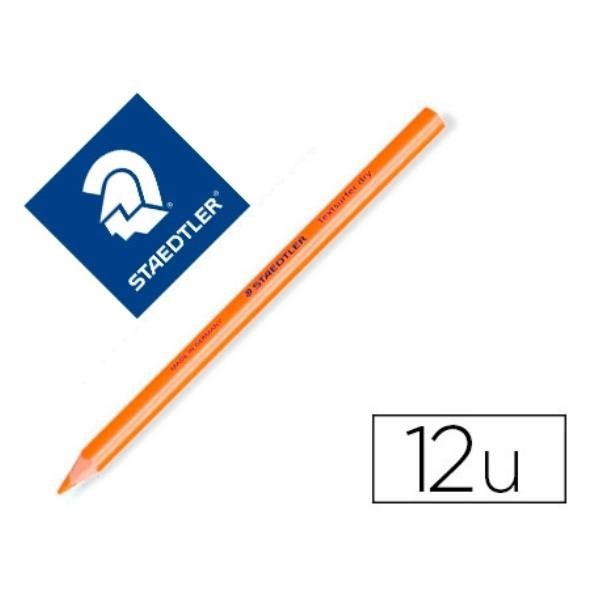 STAEDTLER Textsurfer dry - Pastello colorato - cera - arancione neon - 4 mm