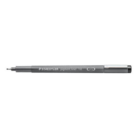 STAEDTLER pigment liner - Penna a punta sottile - non permanente - nero - inchi…