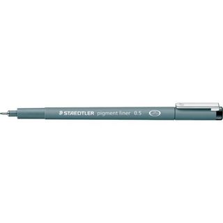 STAEDTLER pigment liner 308 - Penna a punta sottile - nero - inchiostro pigment…