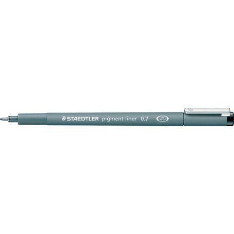 STAEDTLER pigment liner 308 - Penna a punta sottile - nero - inchiostro pigment…