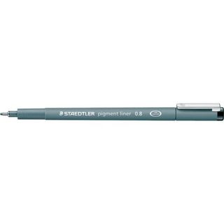 STAEDTLER pigment liner 308 - Penna a punta sottile - nero - inchiostro pigment…