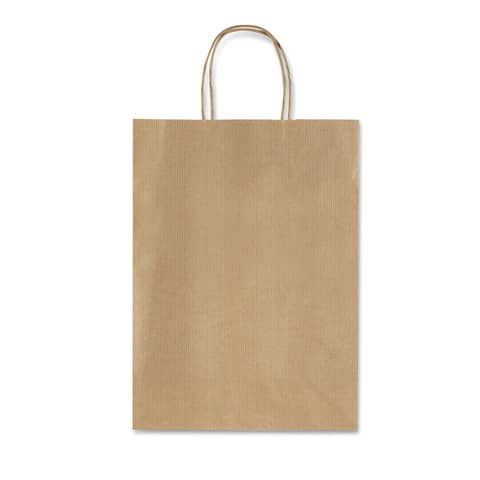 Sacchetti da regalo Rex-Sadoch Allegra tinta unita 22x10x27 cm avana conf. da 2…