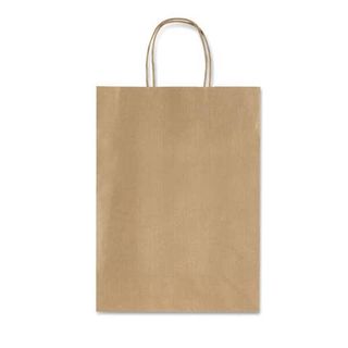 Sacchetti da regalo Rex-Sadoch Allegra tinta unita 26x12x36 cm avana conf. da 2…