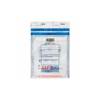 Sacchetti di sicurezza trasparente conf. 1000 pz - 256x370+40mm Safe Bag B4 682…