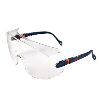 Sovraocchiali di protezione serie 2800 - policarbonato - montatura blu scuro - …