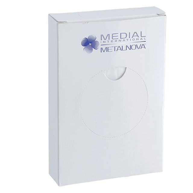Sacchetti igienici - 8,7 x 11 x 1,2 cm - HDPE - bianco - Medial - conf. 25 pezzi