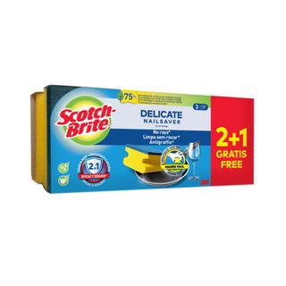 Spugna salva unghie Scotch-Brite® Antigraffio Delicate Nailsaver - conf. 2+1 OM…