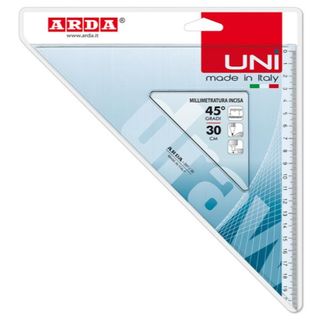 Squadra Uni - 45gradi - 30cm - Arda