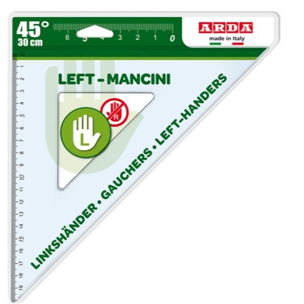 Squadra per Mancini - 45gradi - 30cm - Arda