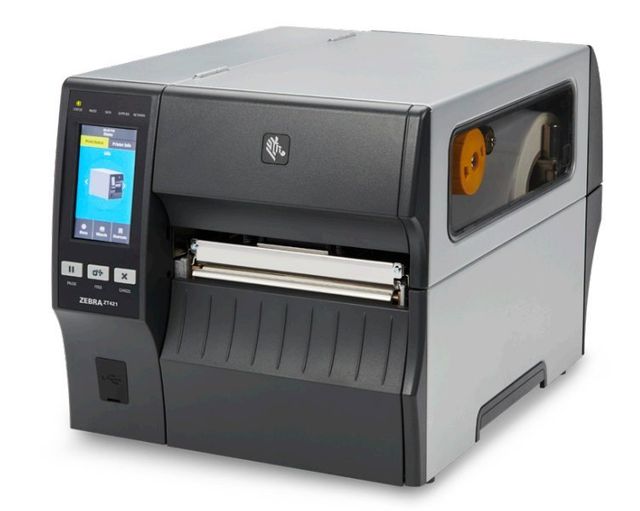 Stampante a trasferimento termico Zebra ZT421 con connettivita cablata e wirele…