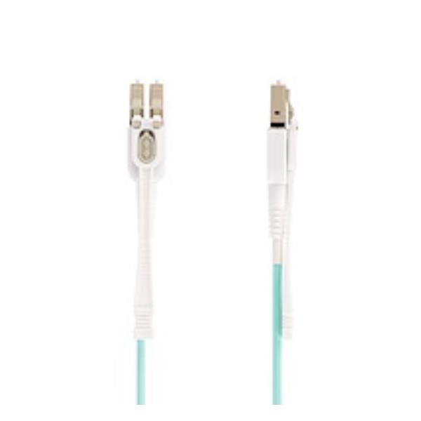 StarTech.com 10m (30ft) LC to LC (UPC) OM4 Multimode Fiber Optic Cable w/Push P…