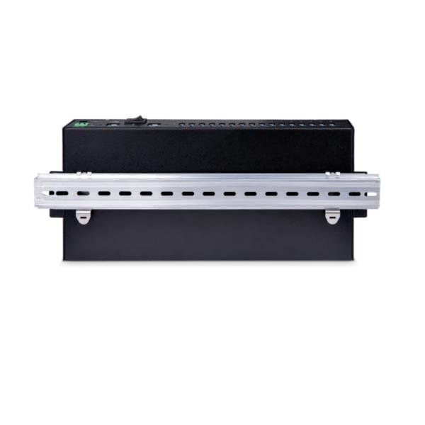 StarTech.com 16-Port Industrial USB 3.0 Hub 5Gbps, Metal, DIN/Surface/Rack Moun…