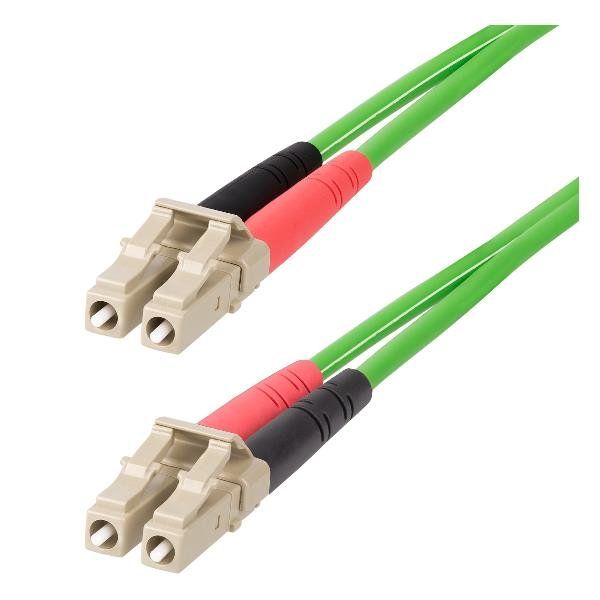 StarTech.com 20m (65ft) LC to LC (UPC) OM5 Multimode Fiber Optic Cable, 50/125µ…