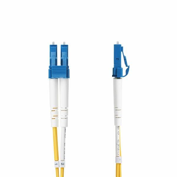 StarTech.com 25m (82ft) LC to LC (UPC) OS2 Single Mode Duplex Fiber Optic Cable…