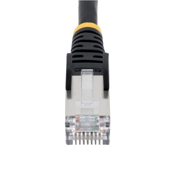 StarTech.com 2m CAT6a Ethernet Cable - Black - Low Smoke Zero Halogen (LSZH) - …
