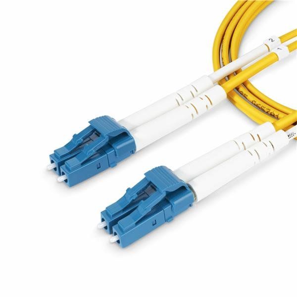 StarTech.com 30m (98.4ft) LC to LC (UPC) OS2 Single Mode Duplex Fiber Optic Cab…