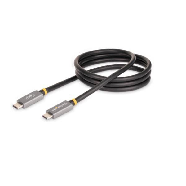 StarTech.com 3ft (1m) USB4 Cable, USB-IF Certified USB-C Cable, 40 Gbps, USB Ty…