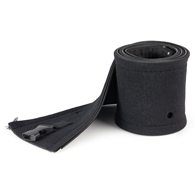 StarTech.com 40" (1m) Neoprene Cable Management Sleeve with Zipper & Buckle, 1.…