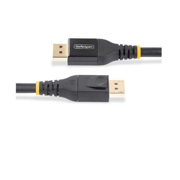 StarTech.com 50ft (15m) VESA-Certified Active DisplayPort 1.4 Cable, DP8K w/HBR…