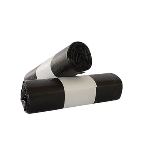 Sacchi immondizia per rifiuti inorganici Erisack 25 L 48x57 cm - 9 µm nero - ro…