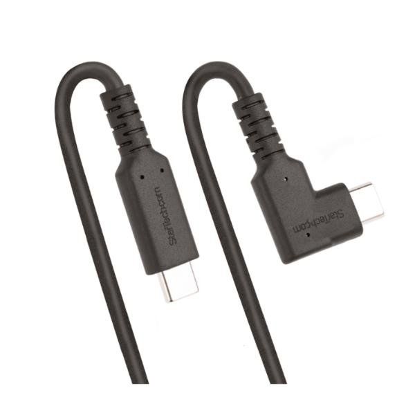 StarTech.com 6ft (2m) Rugged Right Angle USB-C Cable, USB 3.2 Gen 1 (5 Gbps), U…