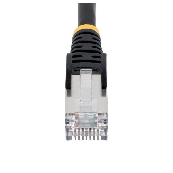 StarTech.com 7m CAT6a Ethernet Cable - Black - Low Smoke Zero Halogen (LSZH) - …