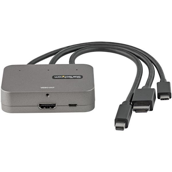 StarTech.com Adattatore Multiporta a HDMI 3-in-1 - Convertitore da USB-C, HDMI …
