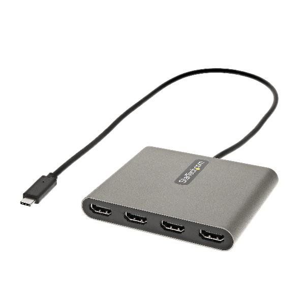 StarTech.com Adattatore USB C a HDMI 1080p 60 Hz a 4 porte - Convertitore USB T…