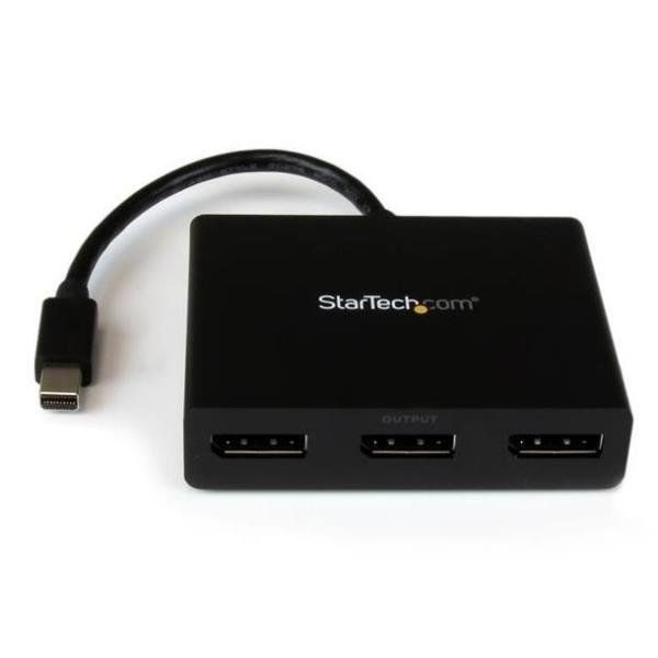 StarTech.com Adattatore multi monitor a 3 porte - Hub MST Mini DisplayPort a Di…