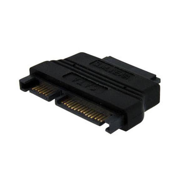 StarTech.com Adattatore slimline SATA a SATA con alimentazione - F/M - Adattato…
