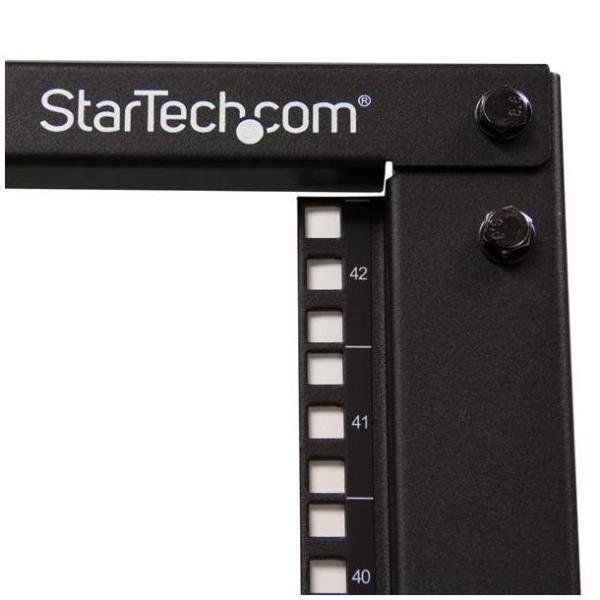 StarTech.com Armadio Rack a Telaio aperto 42U 19" - 4 staffe con prof. regolabi…