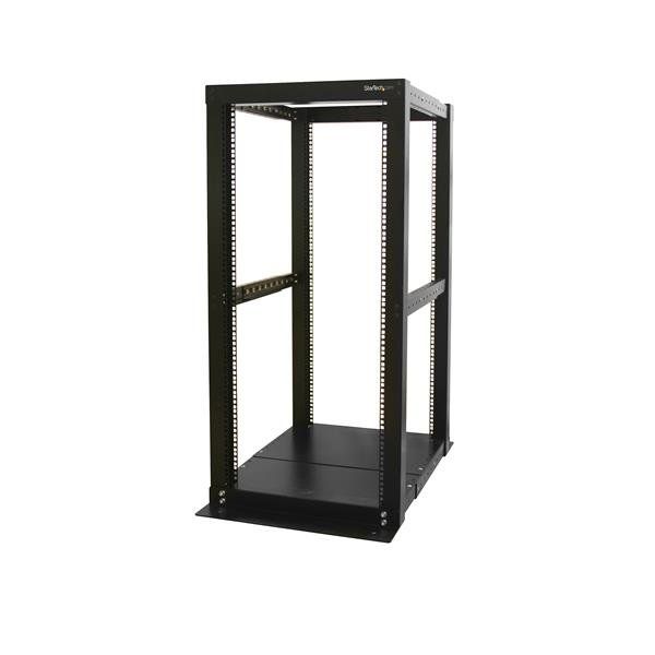 StarTech.com Armadio server rack a giorno 25U a 4 staffe e prof. regolabile - R…