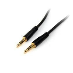 StarTech.com Cavo Audio Stereo slim da 3m - M/M - Cavo Ausiliario per cuffie - …