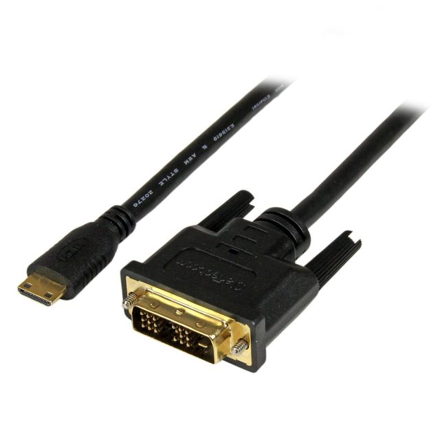 StarTech.com Cavo Mini HDMI a DVI-D 3 m - M/M - Cavo adattatore - DVI-D maschio…