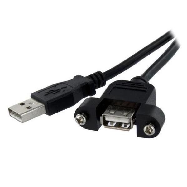 StarTech.com Cavo Prolunga USB 2.0 per montaggio a pannello di Tipo B/B - Conne…