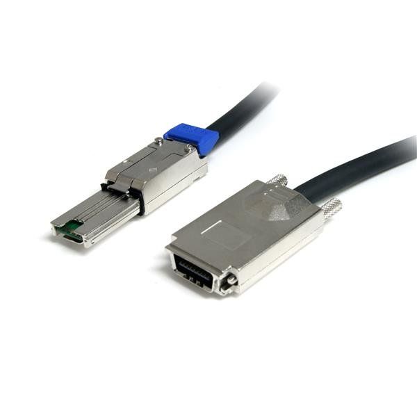 StarTech.com Cavo SAS Serial Attached SCSI esterno 1 m - Da SFF-8470 a SFF-8088…