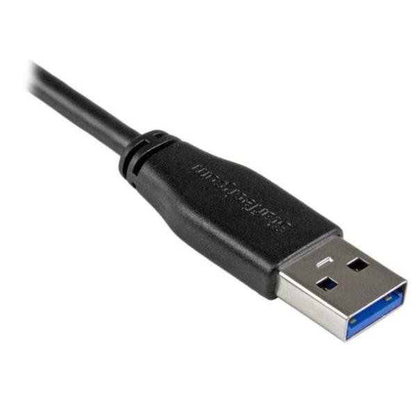 StarTech.com Cavo USB 3.0 Tipo A a Micro B slim - Connettore USB3.0 A a Micro B…