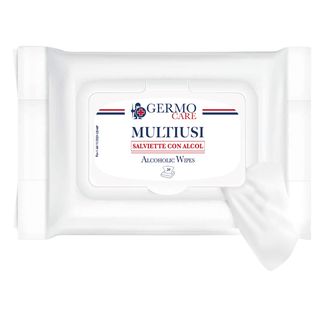 Salviette disinfettanti multisuperficie Multiusi alcool 62% - 20x20 cm profumo …