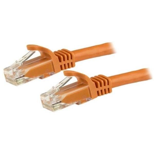 StarTech.com Cavo di Rete da 10m Arancio Cat5e Ethernet RJ45 Antigroviglio - Ca…