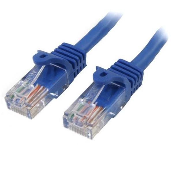 StarTech.com Cavo di Rete da 10m Blu Cat5e Ethernet RJ45 Antigroviglio - Cavo P…