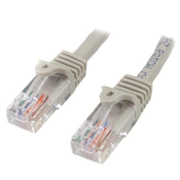 StarTech.com Cavo di Rete da 10m Grigio Cat5e Ethernet RJ45 Antigroviglio - Cav…