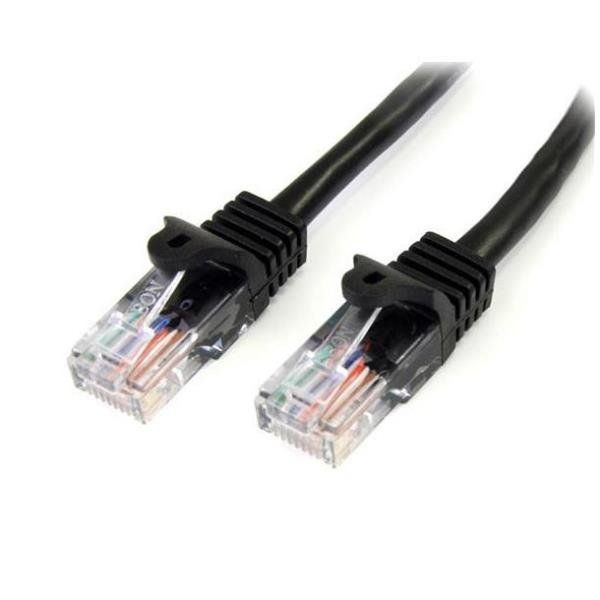StarTech.com Cavo di Rete da 7m Nero Cat5e Ethernet RJ45 Antigroviglio - Cavo P…