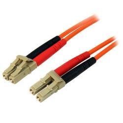 StarTech.com Cavo in fibra ottica da 2 m - Duplex multimodale 50/125 - LSZH - L…