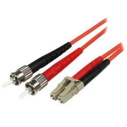 StarTech.com Cavo patch duplex in fibra multimodale 50/125 1 m LC - ST (50FIBLC…