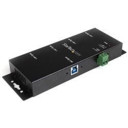 StarTech.com Hub USB 3.0 Resistente per uso industriale a 4 porte con protezion…