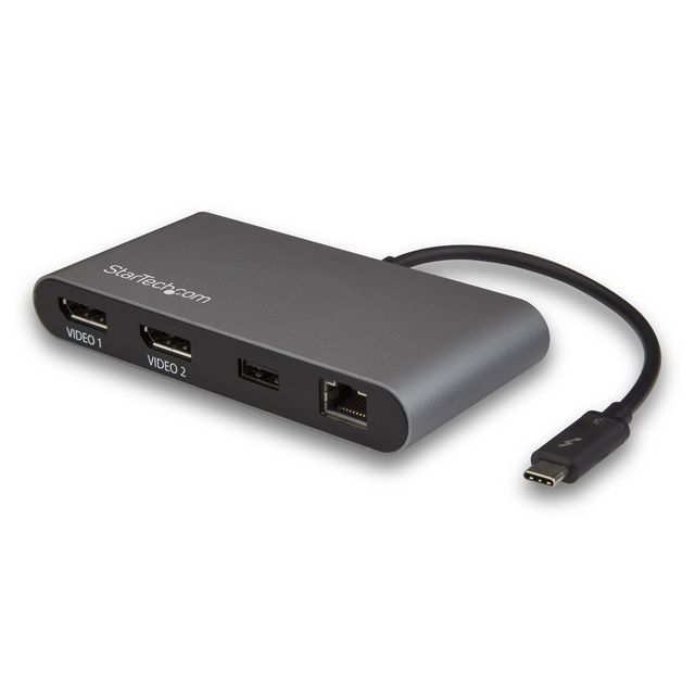 StarTech.com Mini Dock Thunderbolt 3 per Portatili - Mac e Windows - Doppio Dis…