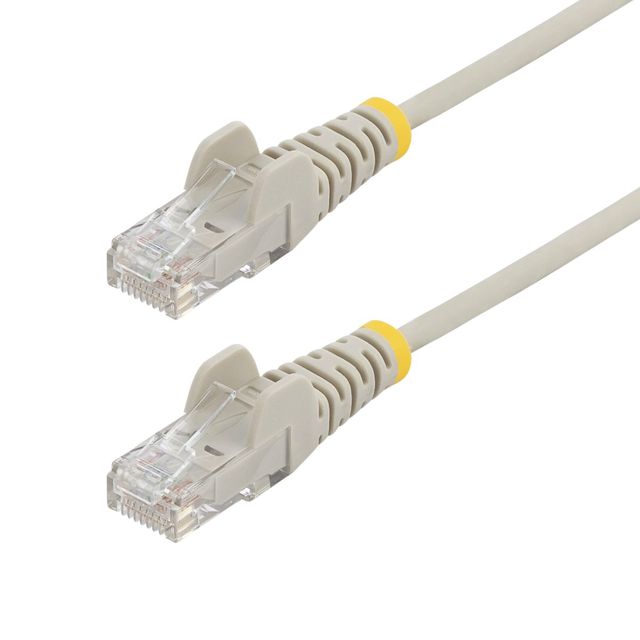 StarTech.com N6PAT25CMGRS, 0,25 m, Cat6, U/UTP (UTP), RJ-45, RJ-45, Grigio