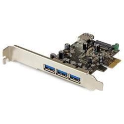 StarTech.com Scheda Espansione PCI Express USB 3.0 SuperSpeed a 4 porte ( 3 est…